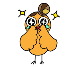 Mom birds sticker #2905636