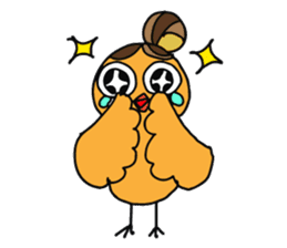 Mom birds sticker #2905636