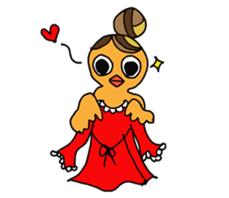 Mom birds sticker #2905637