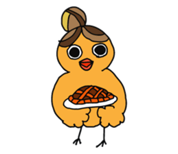 Mom birds sticker #2905638