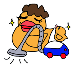 Mom birds sticker #2905645