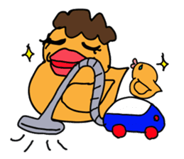 Mom birds sticker #2905645