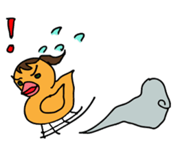 Mom birds sticker #2905646