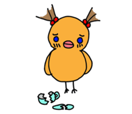 Mom birds sticker #2905651