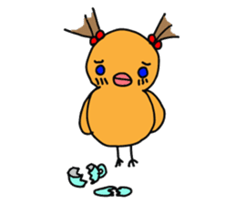 Mom birds sticker #2905651