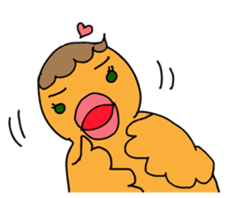 Mom birds sticker #2905652