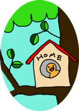 Mom birds sticker #2905657