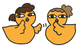 Mom birds sticker #2905666