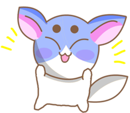 Fox cat sticker #2905838