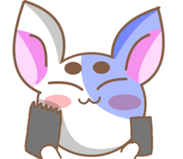 Fox cat sticker #2905848