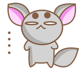 Fox cat sticker #2905850