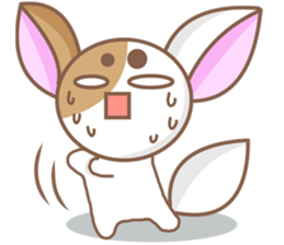 Fox cat sticker #2905861