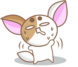 Fox cat sticker #2905862