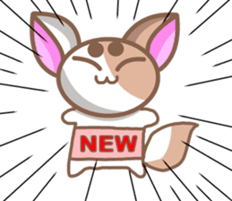 Fox cat sticker #2905864