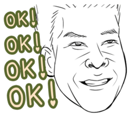 Funny face sticker(Man) vol.2 sticker #2906158