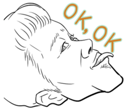 Funny face sticker(Man) vol.2 sticker #2906161