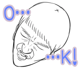 Funny face sticker(Man) vol.2 sticker #2906168