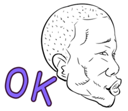 Funny face sticker(Man) vol.2 sticker #2906179