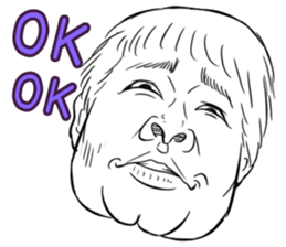 Funny face sticker(Man) vol.2 sticker #2906182