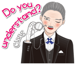 My lady and a butler  [ English Ver. ] sticker #2906261