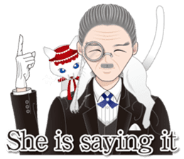 My lady and a butler  [ English Ver. ] sticker #2906265