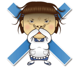 A mother who makes a lot of mistakes sticker #2906338