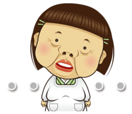 A mother who makes a lot of mistakes sticker #2906344