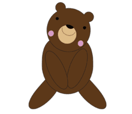 Adorable Trouble Bear English version sticker #2906388