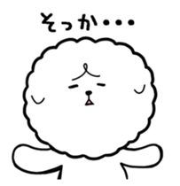 A fluffy dog and a hedgehog sticker #2906688