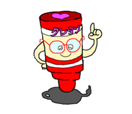 RED Crayon sticker #2906747