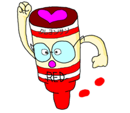 RED Crayon sticker #2906749