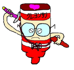 RED Crayon sticker #2906753