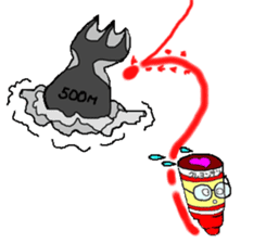 RED Crayon sticker #2906779