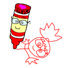 RED Crayon sticker #2906782