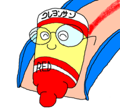 RED Crayon sticker #2906783