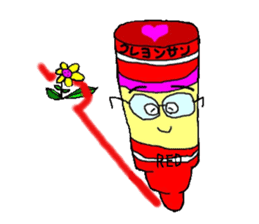 RED Crayon sticker #2906785