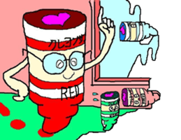 RED Crayon sticker #2906786