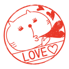 Rubber stamp-pad stickers sticker #2906848