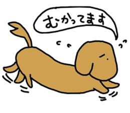 Three little Miniature Dachshund sticker #2907120