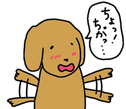 Three little Miniature Dachshund sticker #2907129