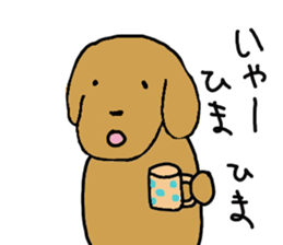 Three little Miniature Dachshund sticker #2907133