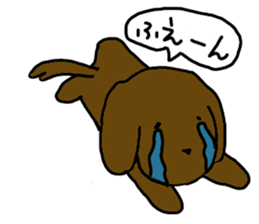 Three little Miniature Dachshund sticker #2907139