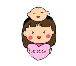 A bride like a demon&Smartphone Husband2 sticker #2907326