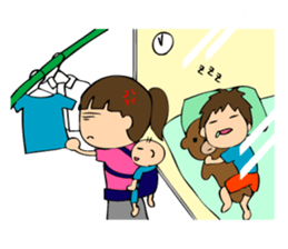 A bride like a demon&Smartphone Husband2 sticker #2907336