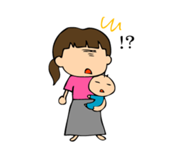 A bride like a demon&Smartphone Husband2 sticker #2907346