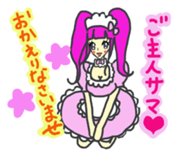 Girls of various job sticker #2907471