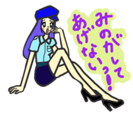 Girls of various job sticker #2907475