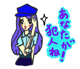 Girls of various job sticker #2907476