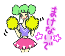 Girls of various job sticker #2907481