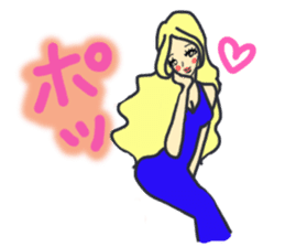 Girls of various job sticker #2907484